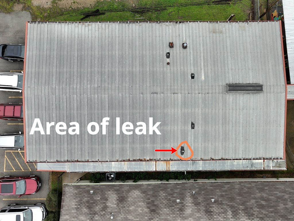 area of leak from eagle look