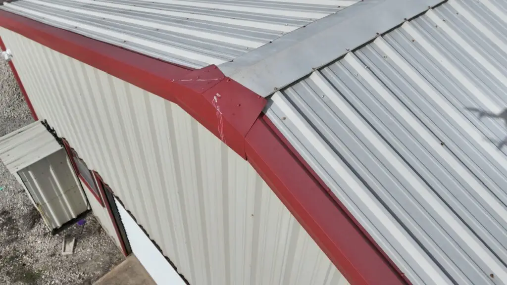 top of barn in McKinney texas