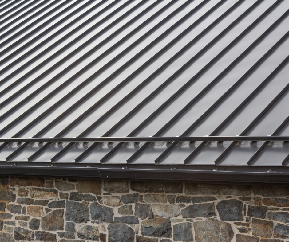 Metal roof appraisal Dallas inspection on standing seam system